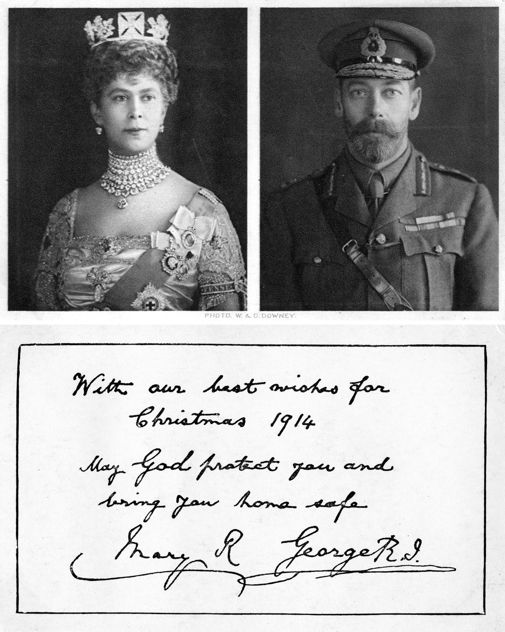 Kuninkaallinen joulukortti brittijoukoille, 1914 tekijältä Unbekannt