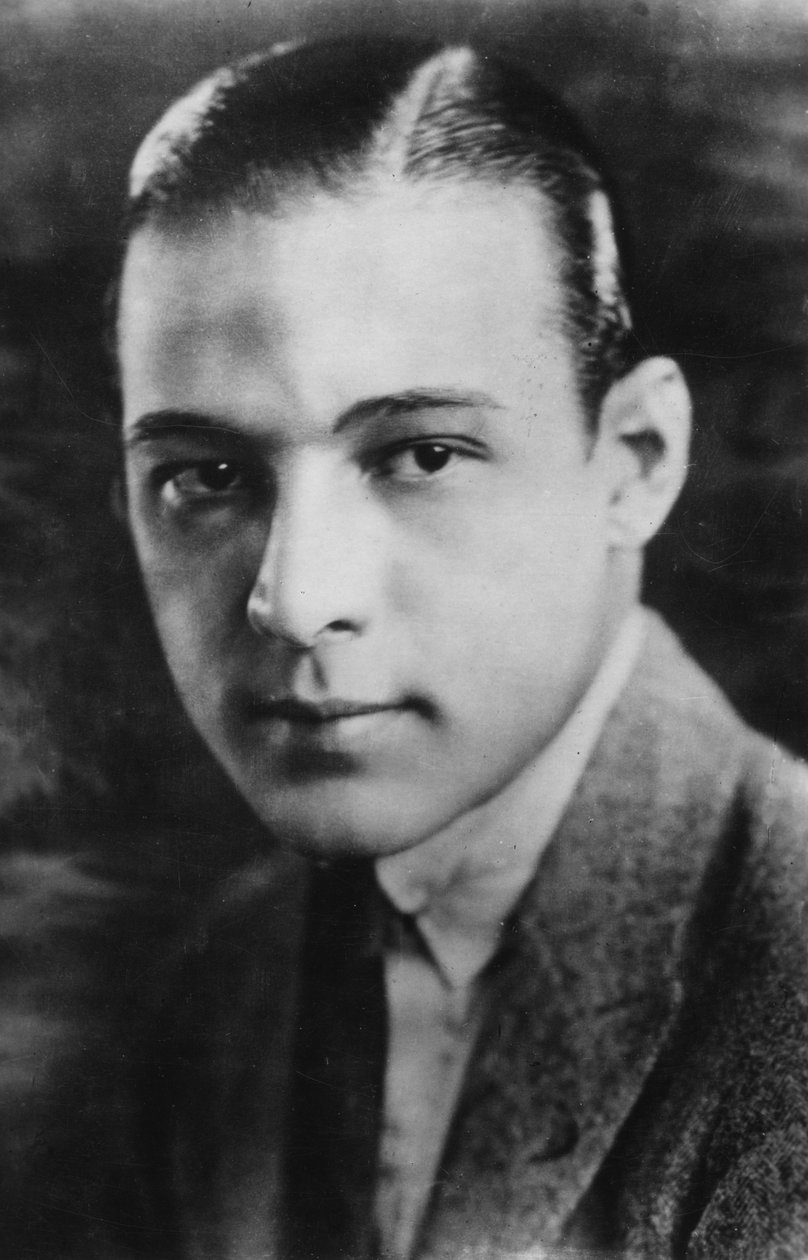Rudolph Valentino 1895-1926, italialainen näyttelijä, 1920-luku tekijältä Unbekannt