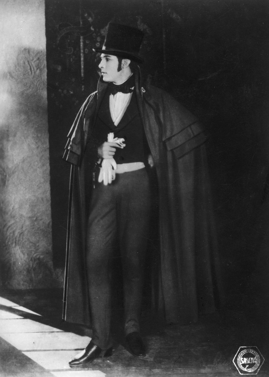 Rudolph Valentino 1895-1926, italialainen näyttelijä, 1920-luku tekijältä Unbekannt