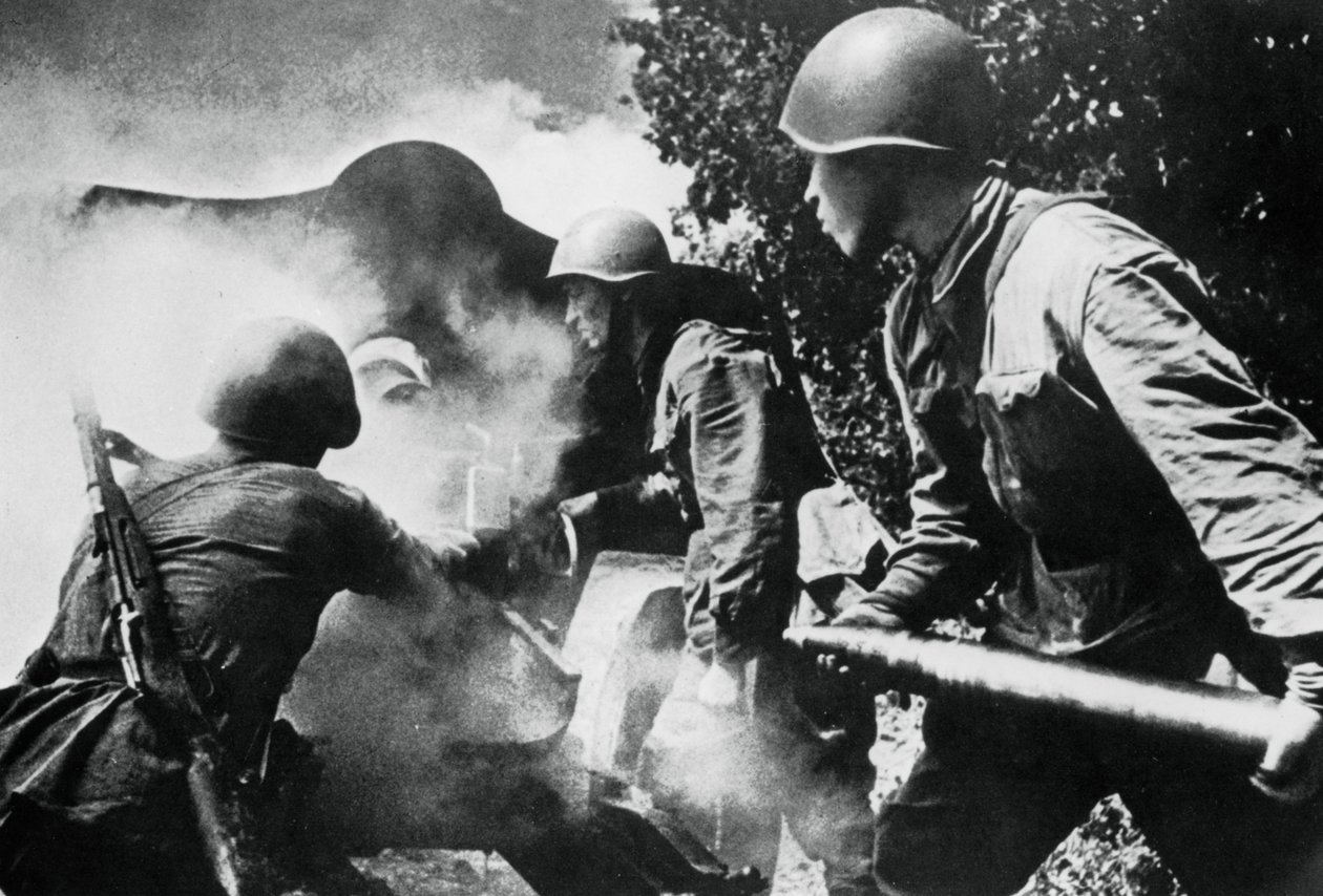 Venäjän tykistö toiminnassa, Itärintama, 1943 tekijältä Unbekannt