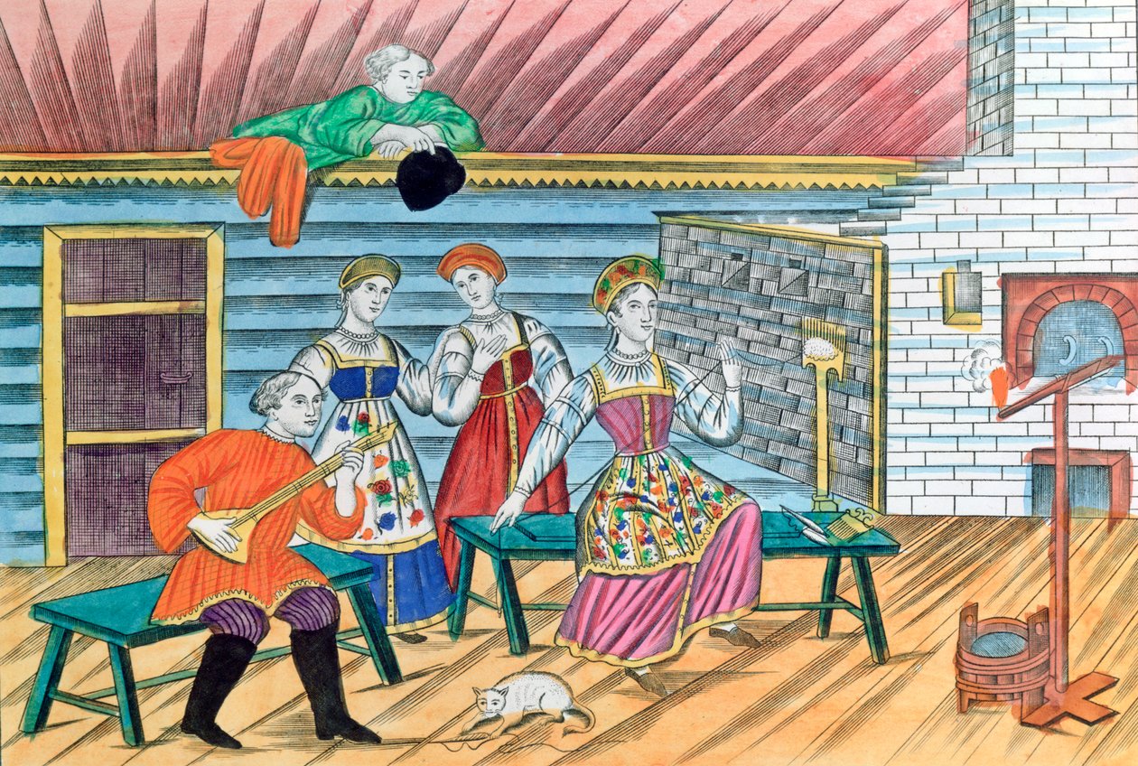 Venäjän sisätila, 1856 tekijältä Unbekannt