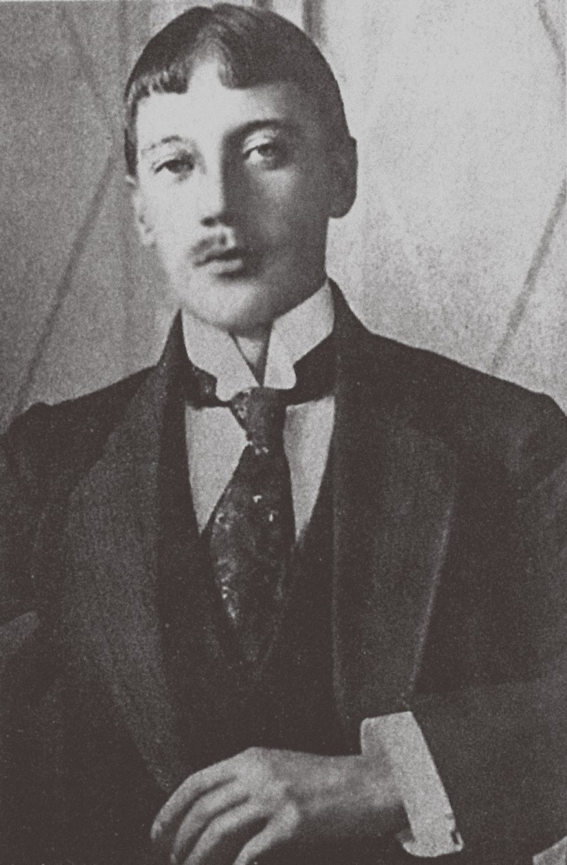 Venäläinen runoilija Nikolai Gumiljov 1886-1921 tekijältä Unbekannt