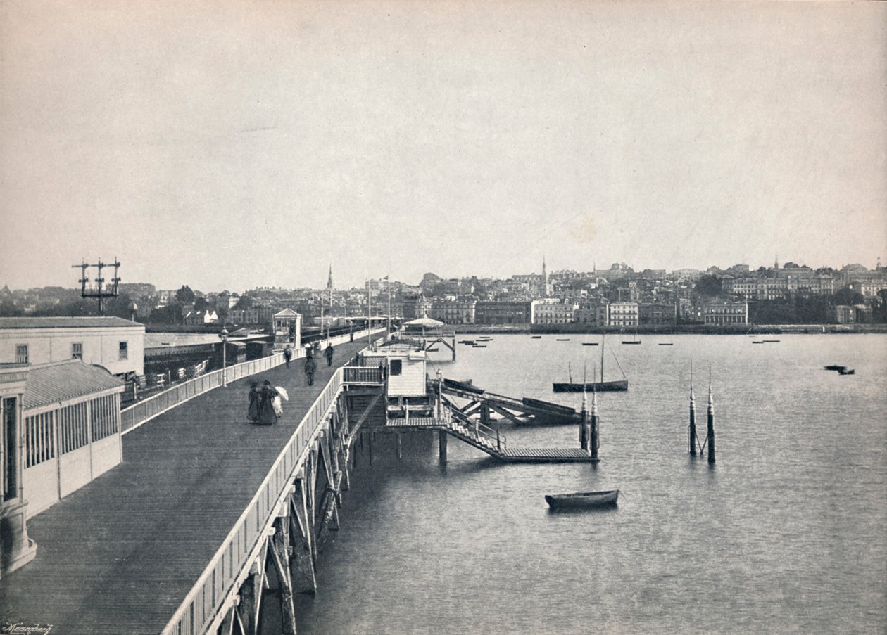 Ryde - Näkymä laiturilta, 1895 tekijältä Unbekannt