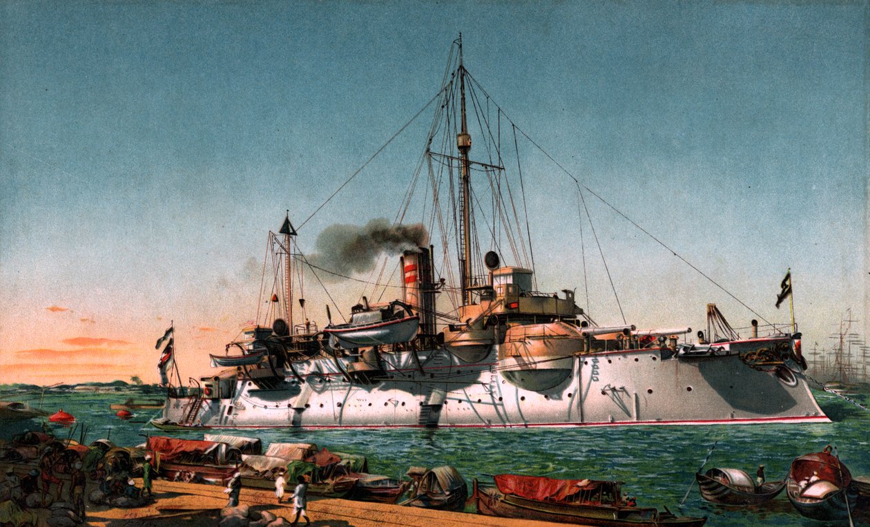 S.M. Küstenpanzerschiff Beowulf tekijältä Unbekannt