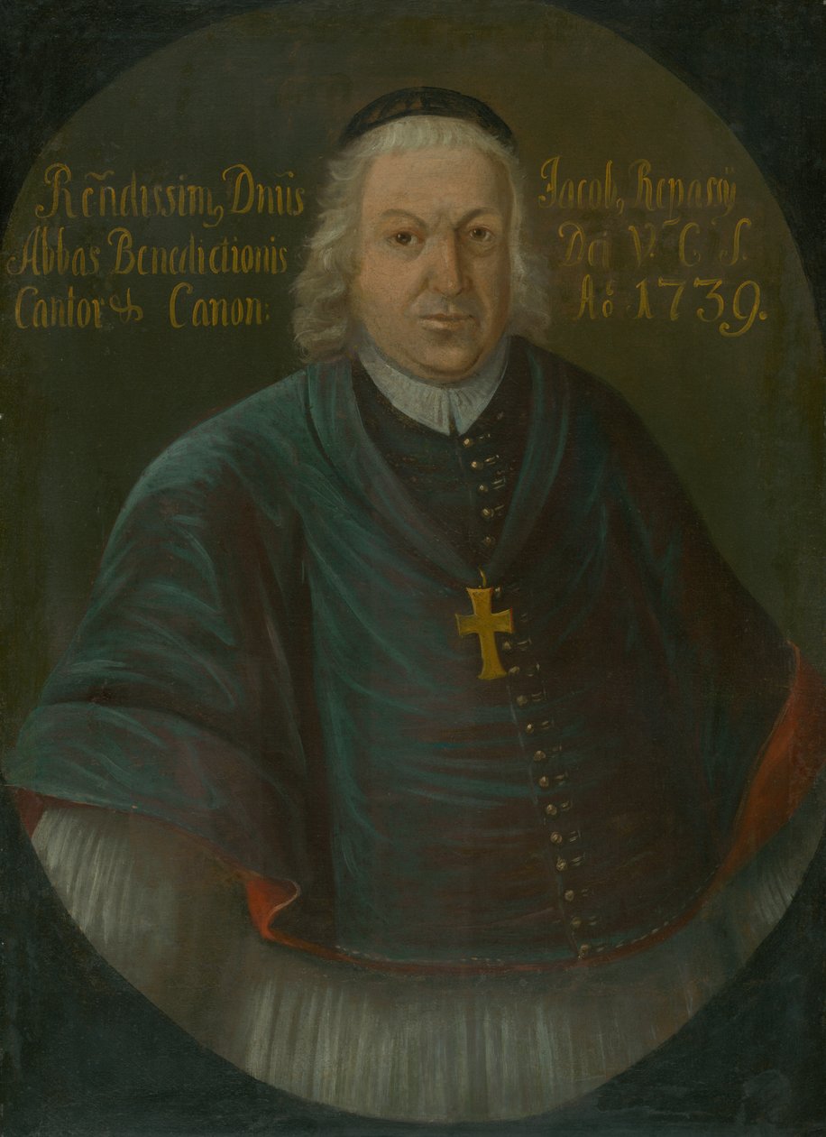 SPIŠ CANON JA TITULAR ABBOT JAKUB JOZEF REPASSY tekijältä Unbekannt