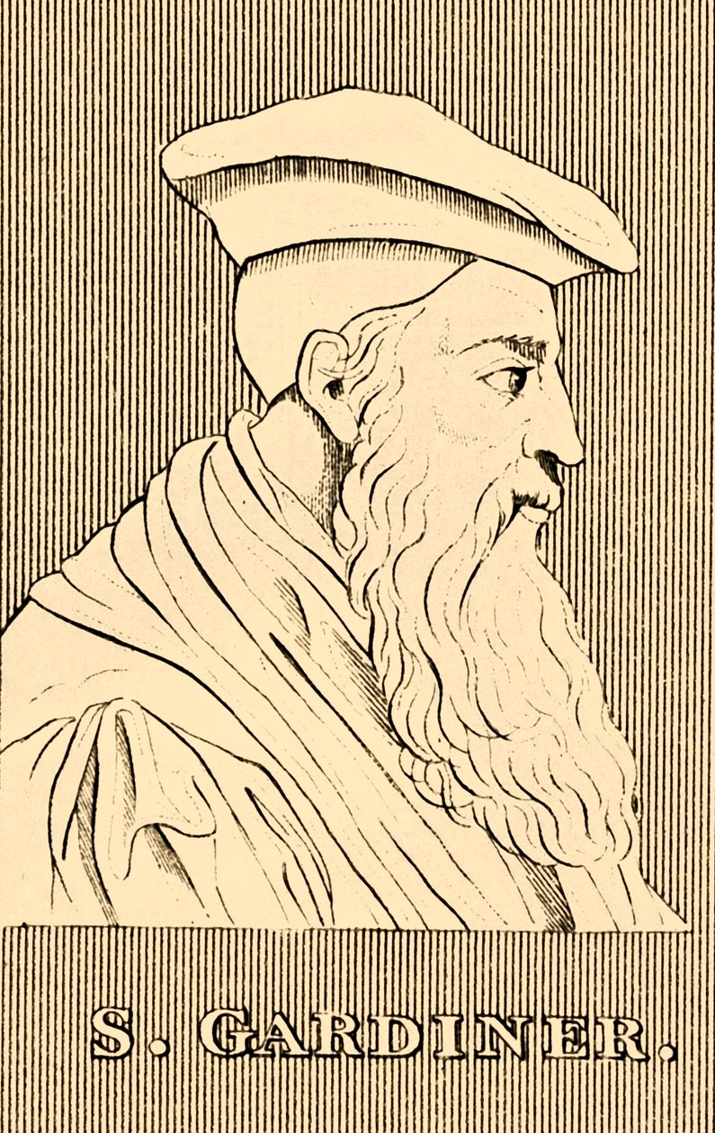 S. Gardiner, 1483-1555, 1830. tekijältä Unbekannt