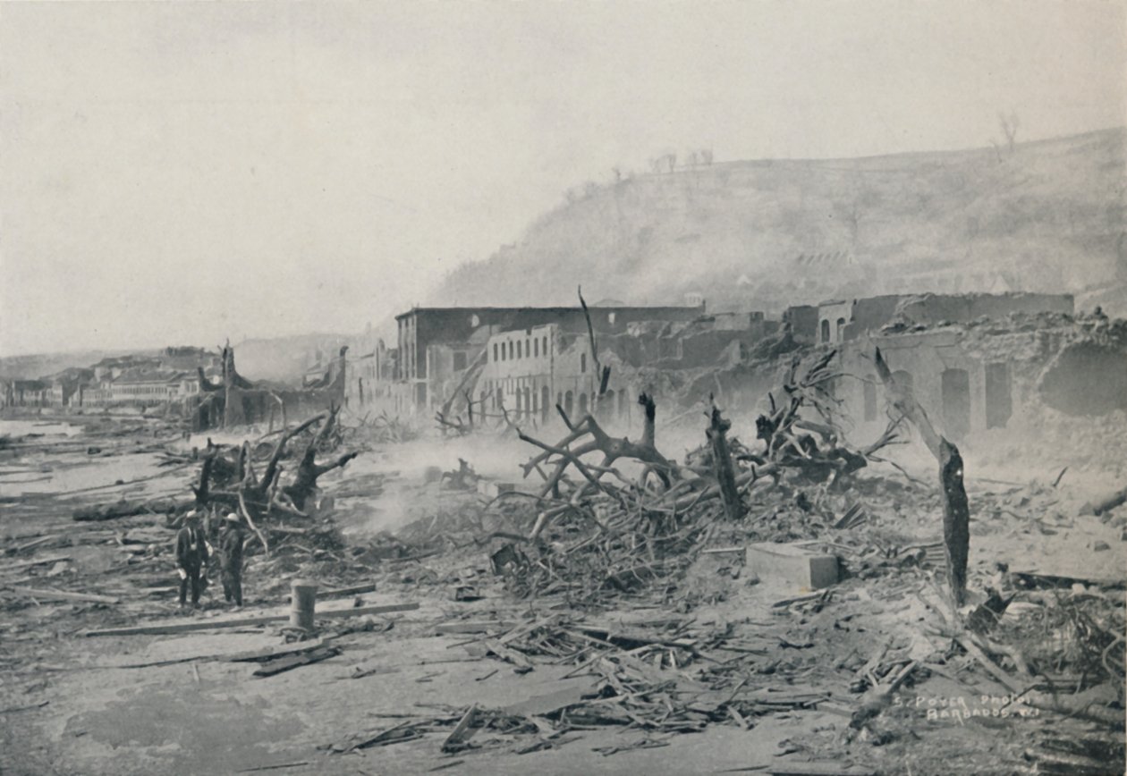 S. Pierre Purkauksen jälkeen, 1916 tekijältä Unbekannt