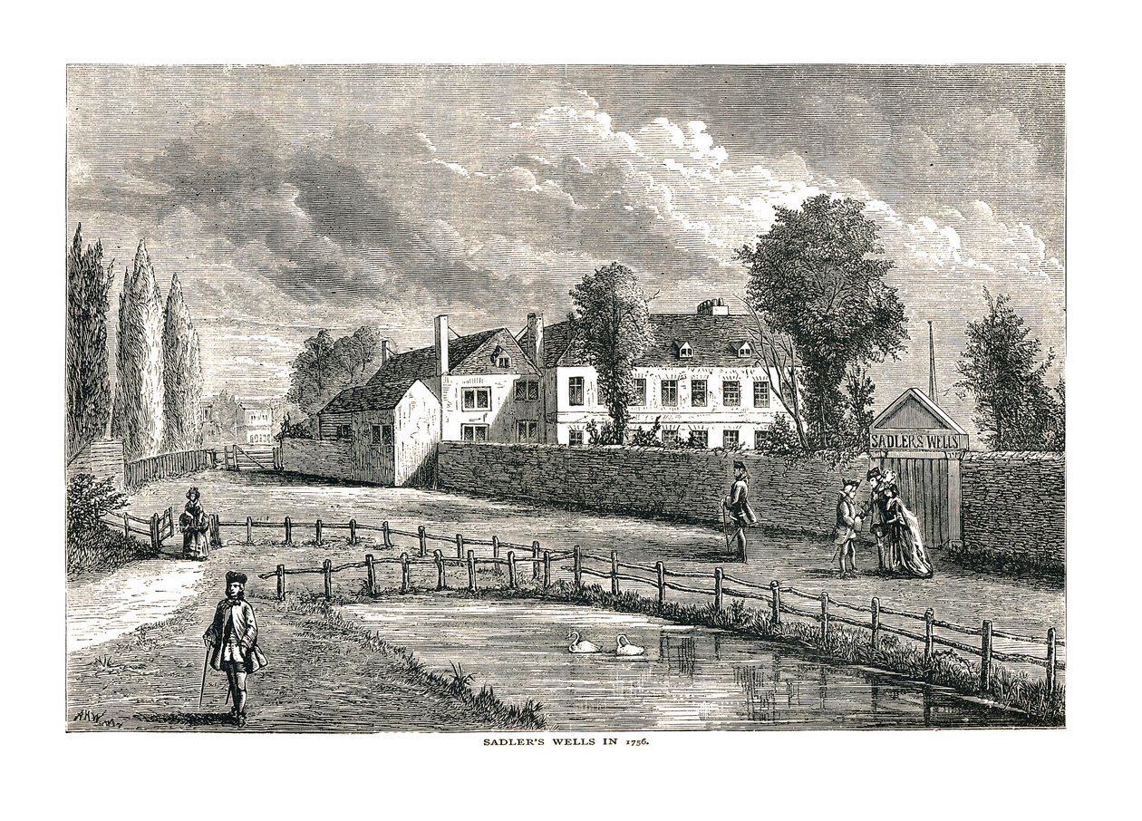 Sadlers Wells, 1756 tekijältä Unbekannt