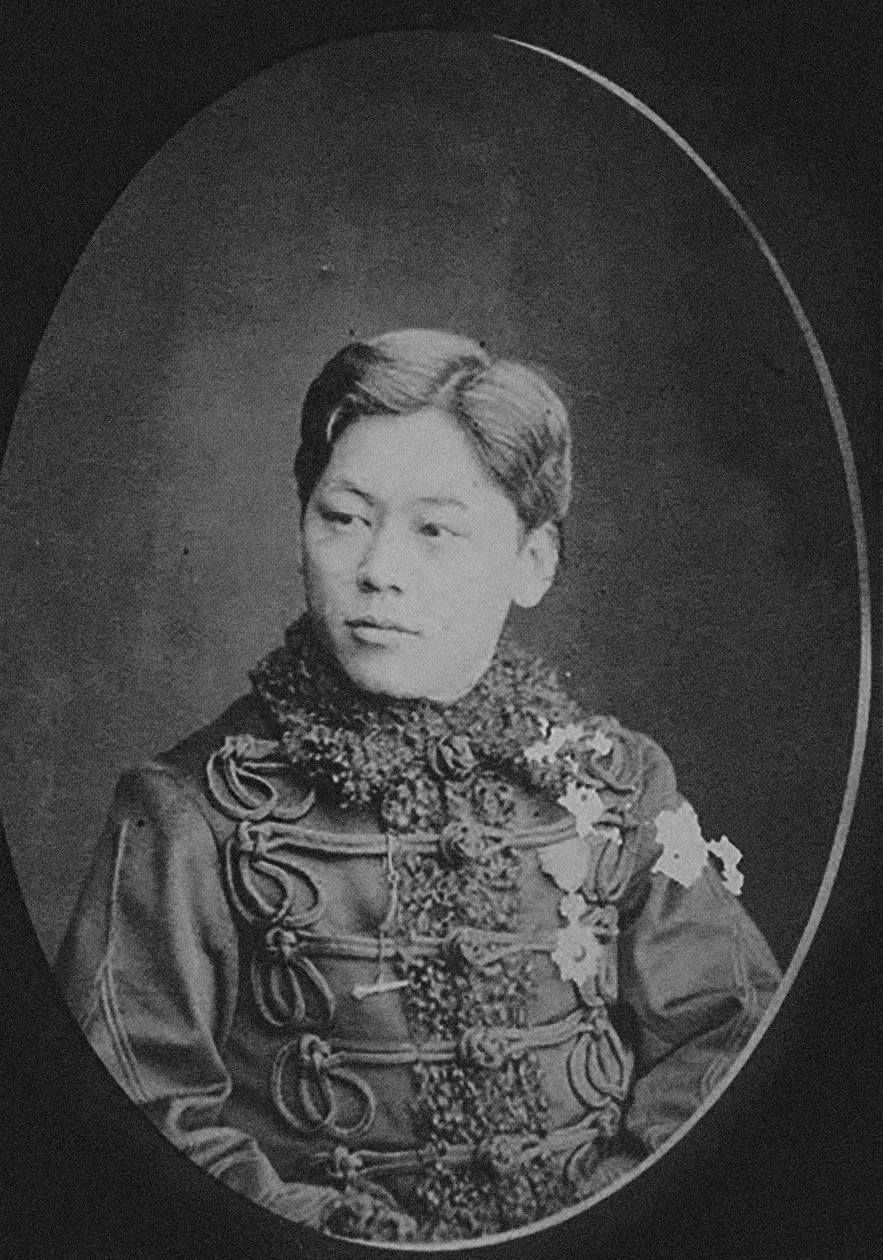 Sagen Ishizuka 1850-1909 26-vuotiaana, 1876. tekijältä Unbekannt