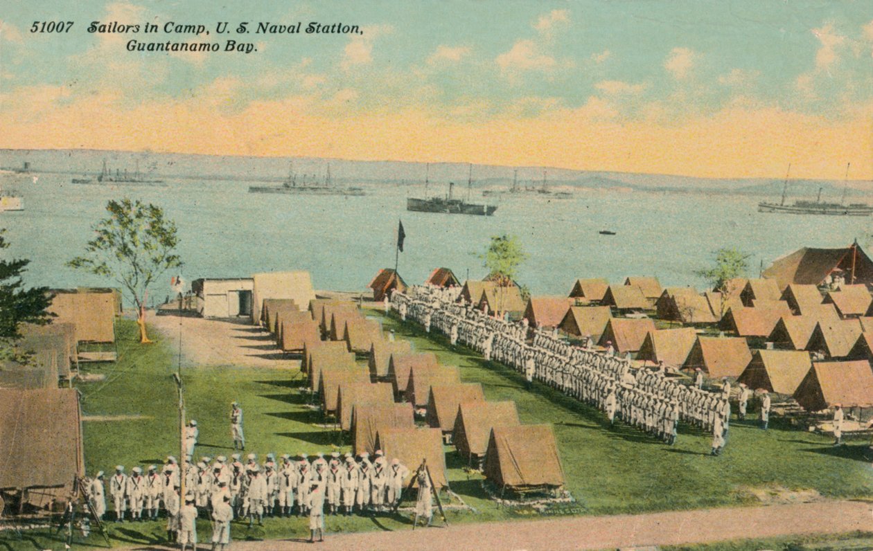 Merimiehet Camp, US Naval Station, Guantanamo Bay, vuodelta 1911 tekijältä Unbekannt