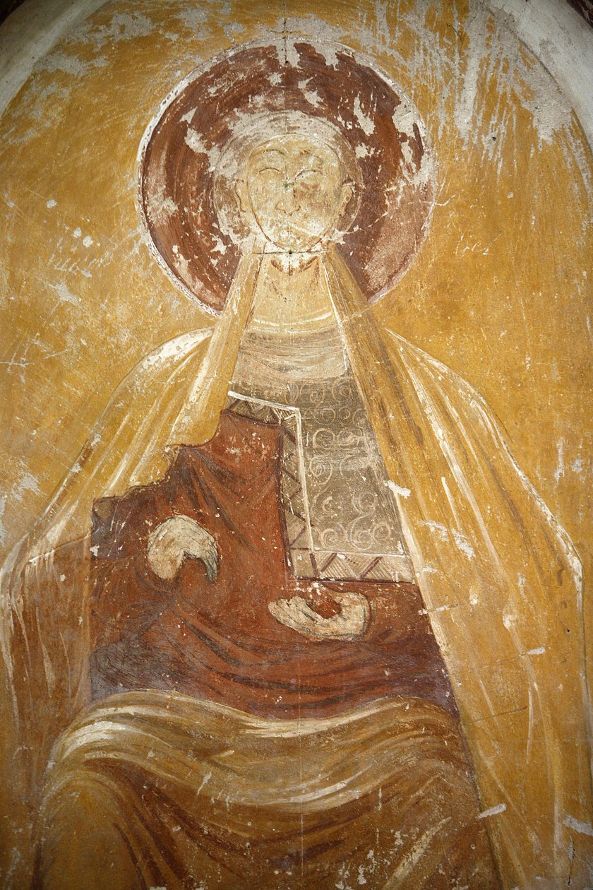 Saint-Savinin luostarin romaaninen maalaus, Saint-Savin-sur-Gartempe, Ranska tekijältä Unbekannt