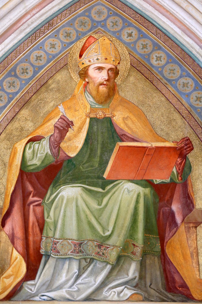 Saint Augustin - Klosterneuburgin luostari, Wien, Itävalta tekijältä Unbekannt