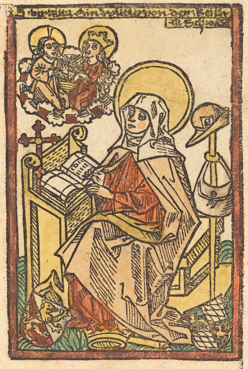 Saint Bridget, n. 14801500. tekijältä Unbekannt