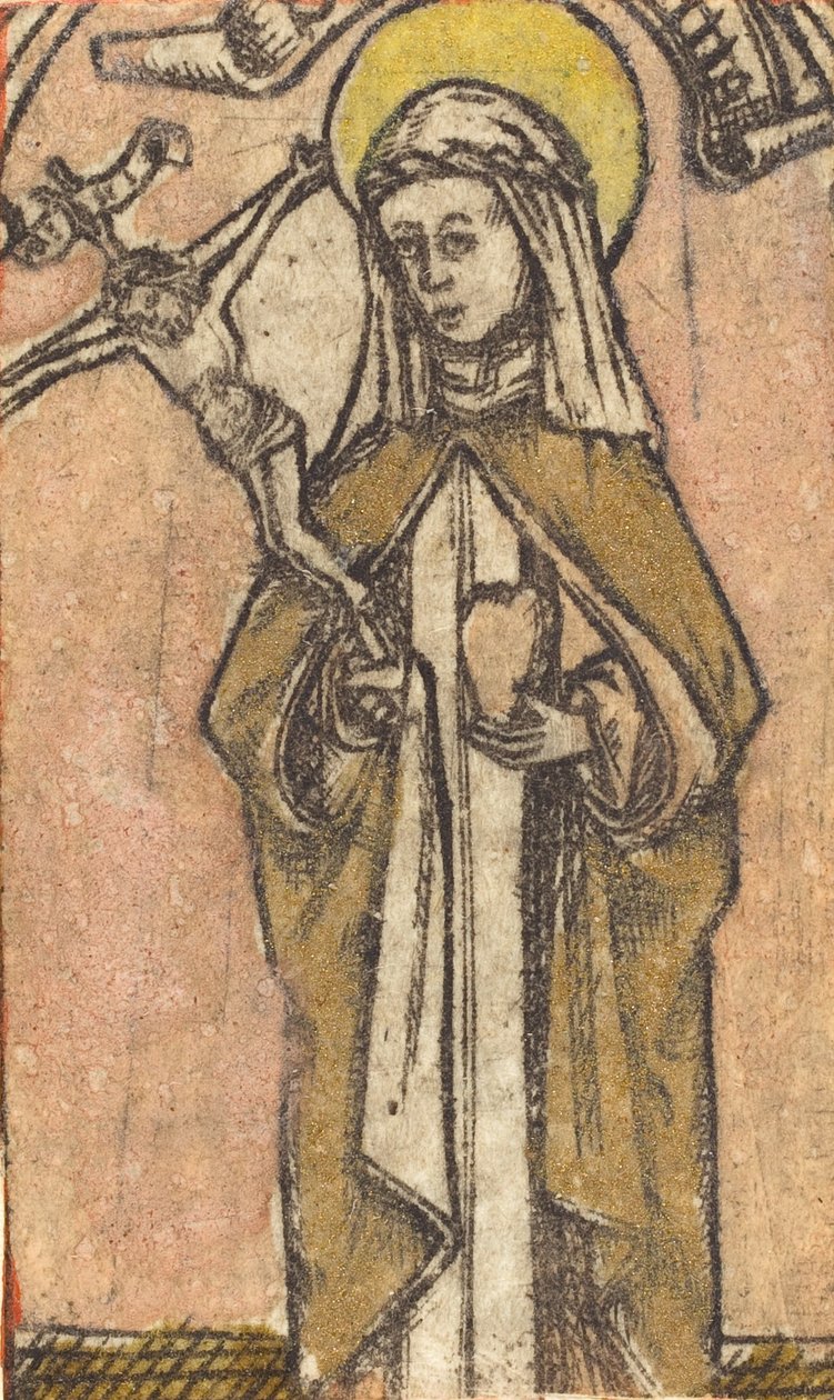 Saint Bridget, n. 14601470. tekijältä Unbekannt