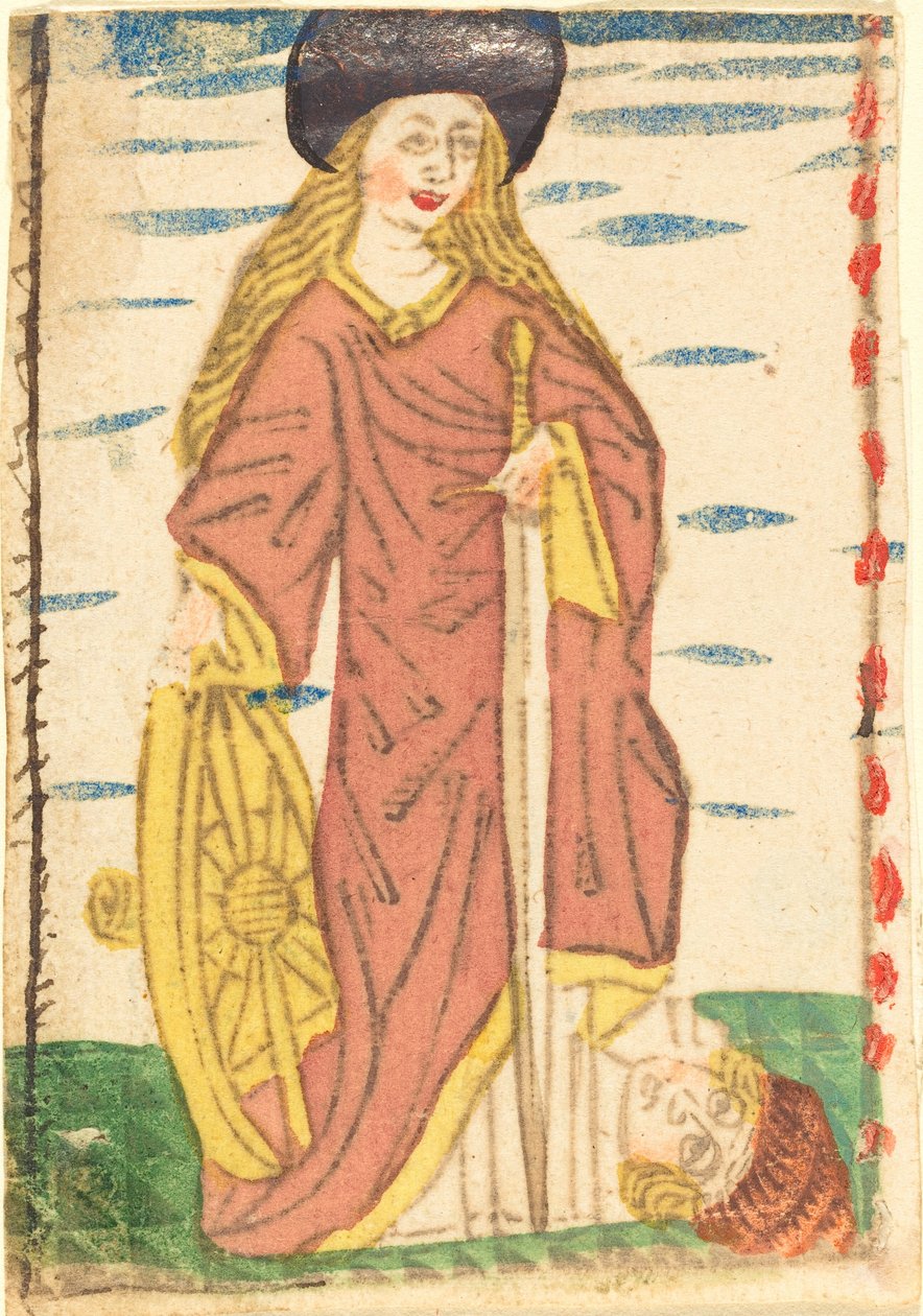 Pyhä Katariina Aleksandrialainen, 14601470. tekijältä Unbekannt
