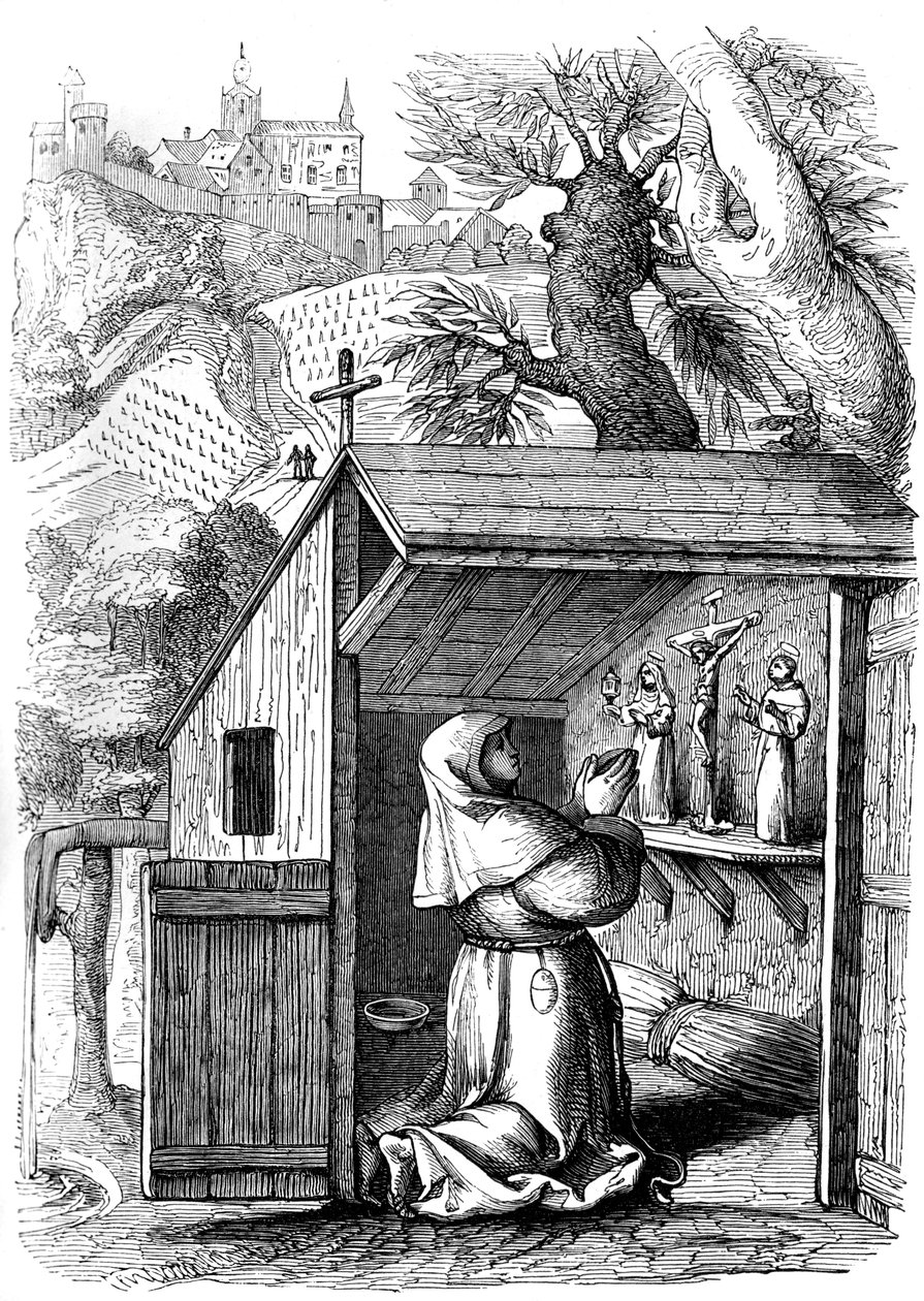 Saint Colette 1381-1447, 1500-luku 1849 tekijältä Unbekannt