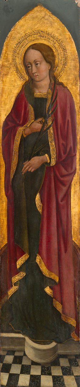Pyhä Giustina Padovalainen augustinolaiselta alttaritaululta, 145075. tekijältä Unbekannt