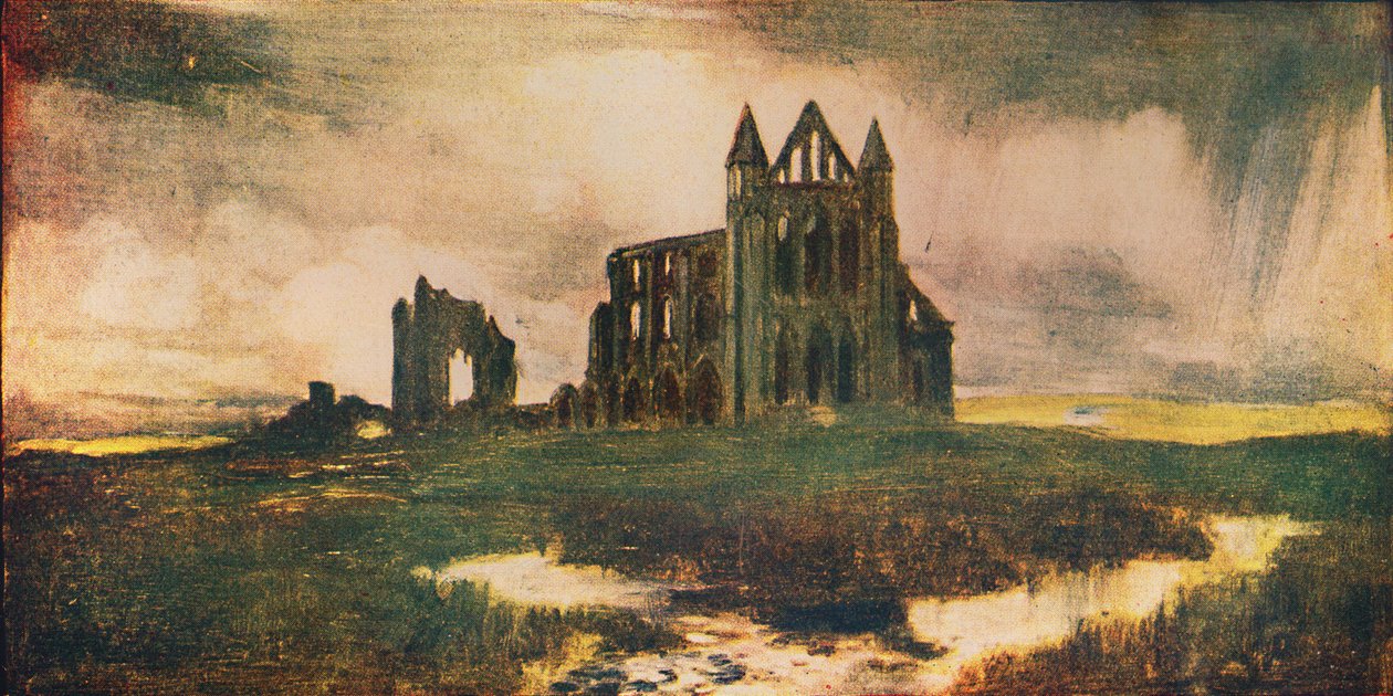 Saint Hildas Abbey, Whitby, 1912 tekijältä Unbekannt