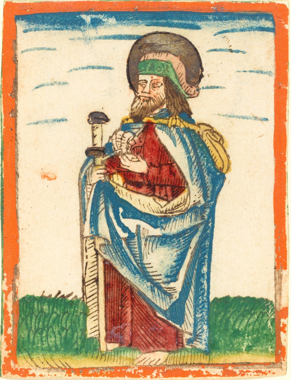 Pyhä Jaakob Suurempi, 14801490. tekijältä Unbekannt