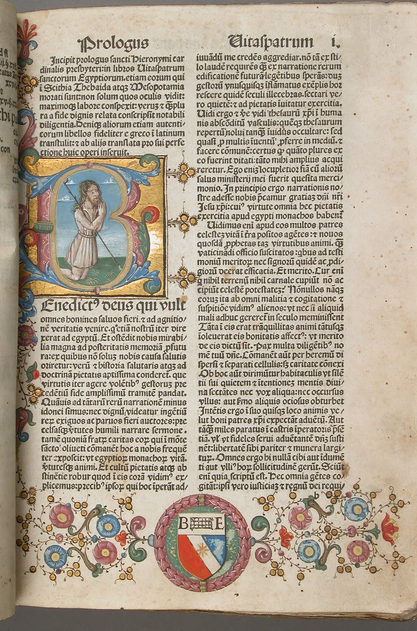 Pyhän Hieronymuksen isien elämä, 1483. tekijältä Unbekannt