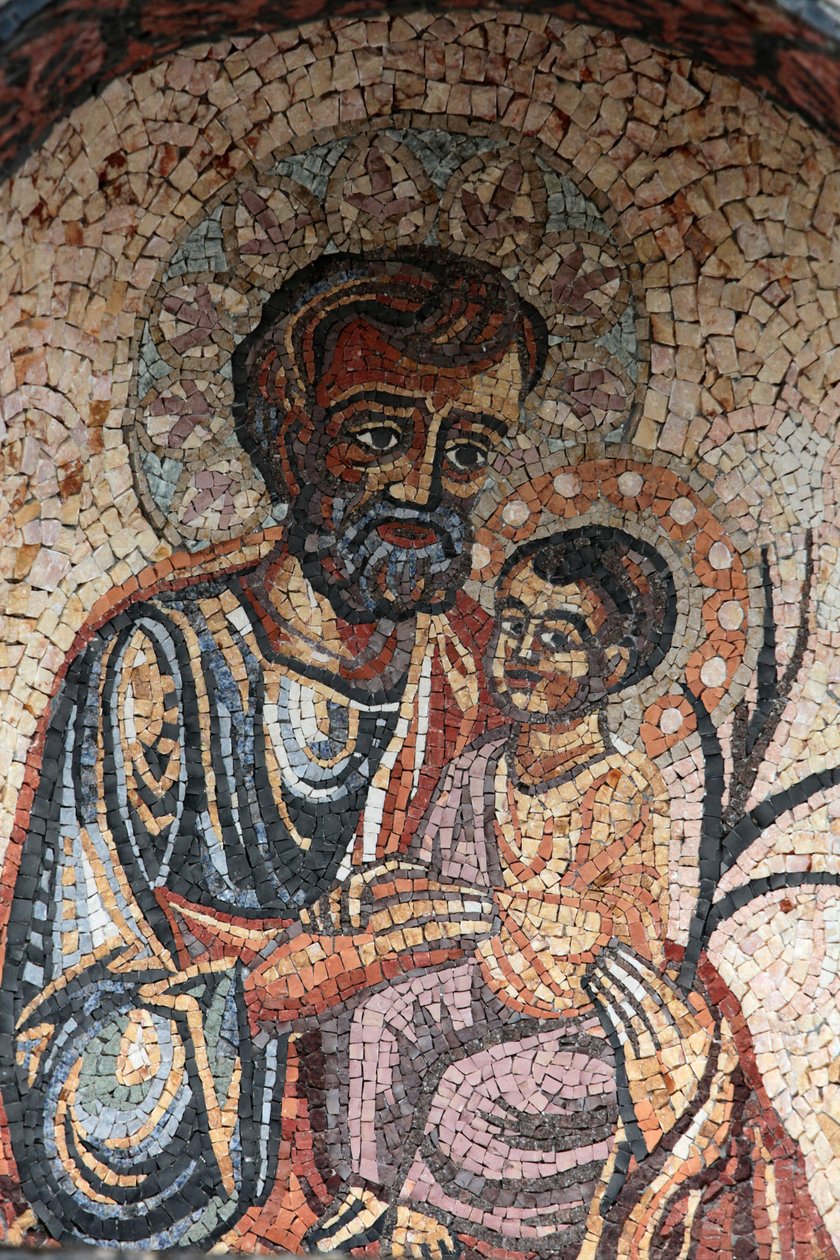 Saint Joseph ja Jeesus, Cotignac, Ranska tekijältä Unbekannt