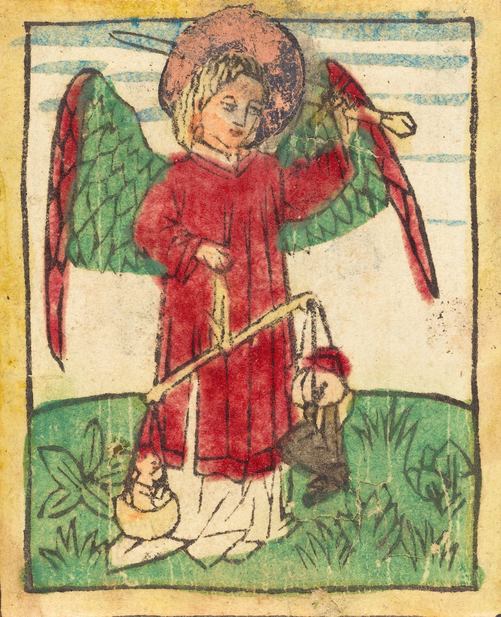 Pyhä Mikael, n. 14501470. tekijältä Unbekannt
