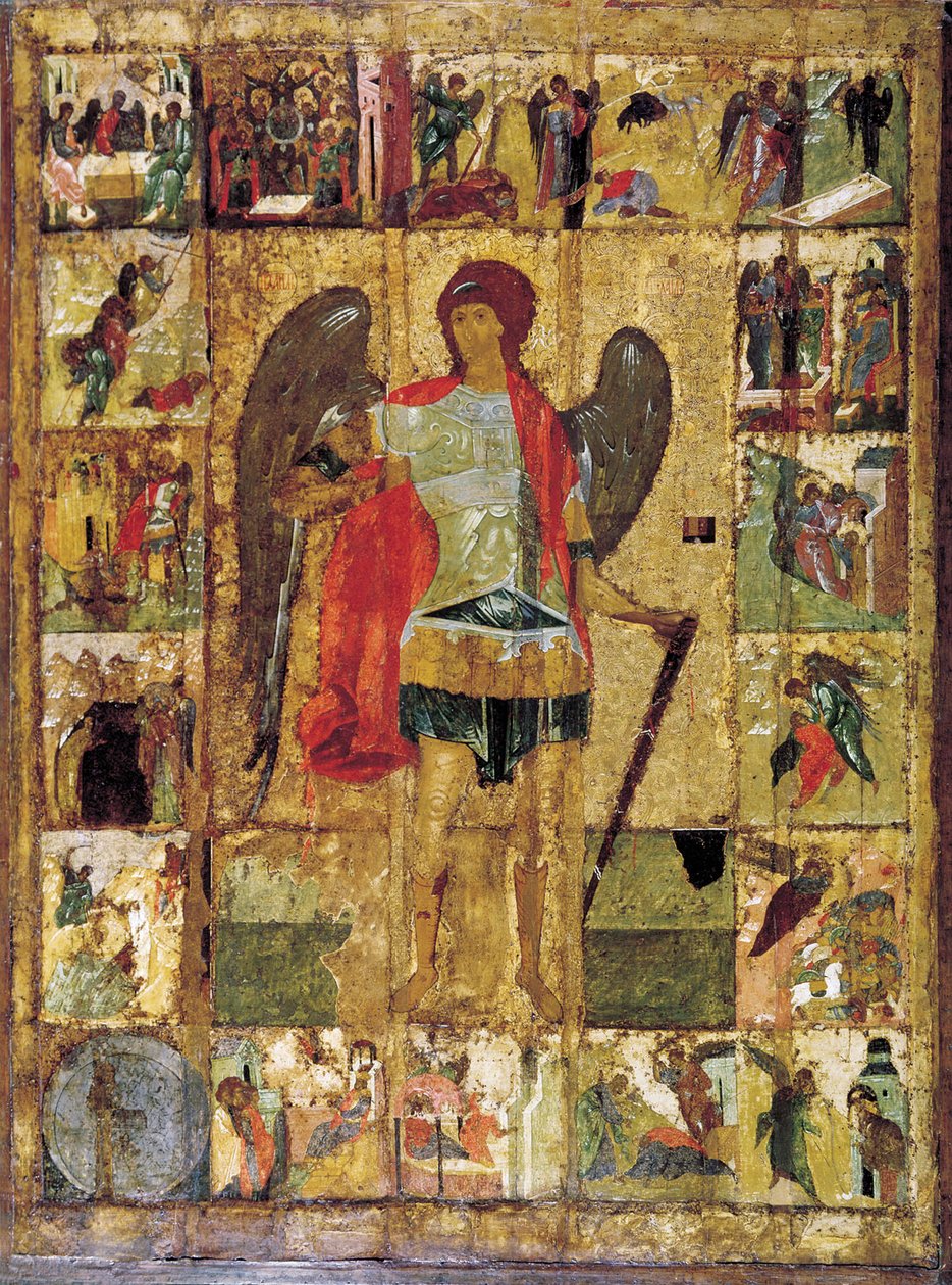 Pyhä arkkienkeli Mikael, 1410 tekijältä Unbekannt