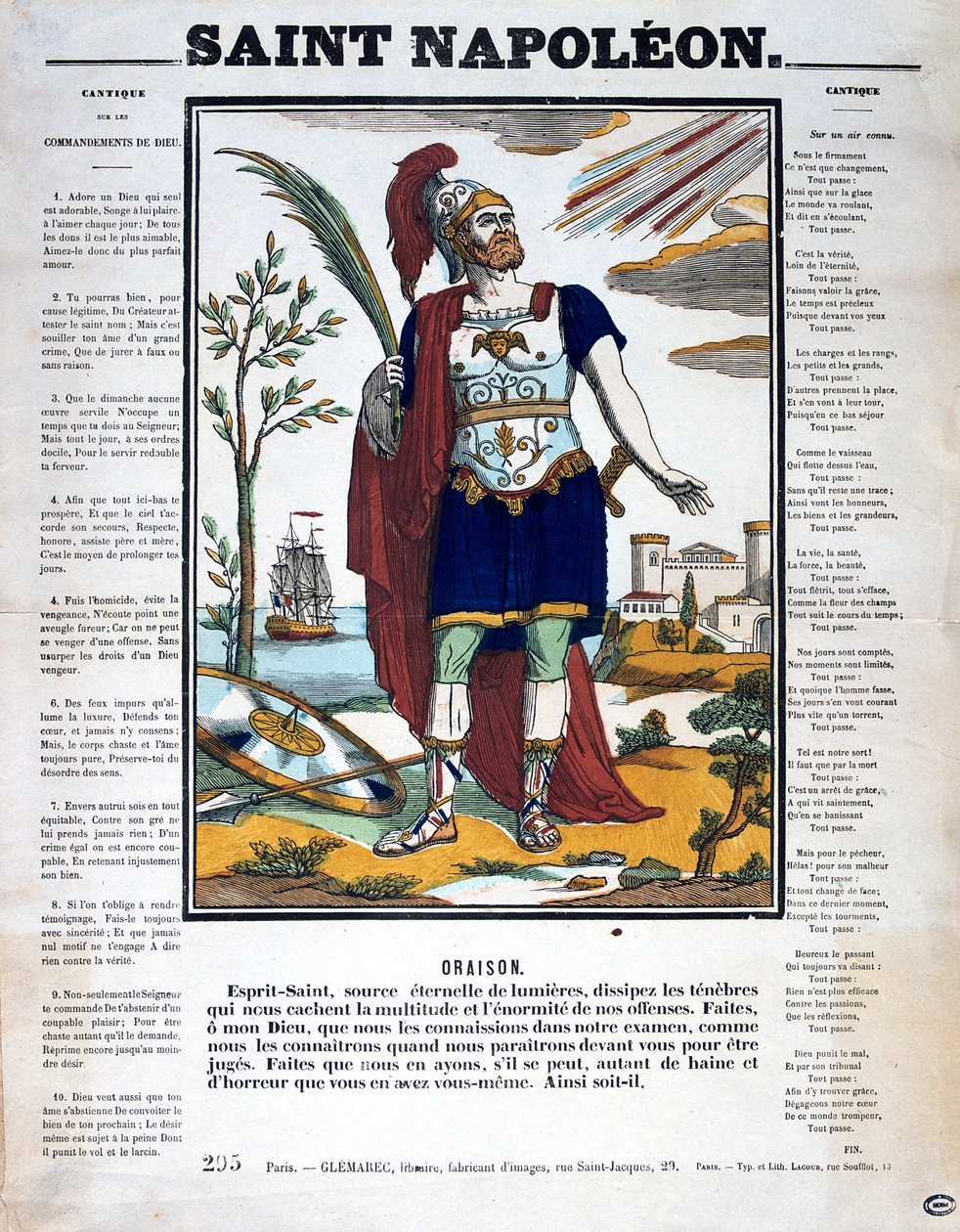 Pyhä Napoleon, 1800-luku tekijältä Unbekannt
