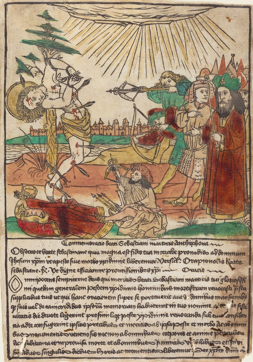 Saint Sebastian, 14401460. tekijältä Unbekannt