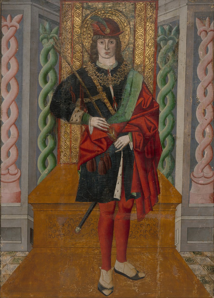 Saint Sebastian, 14901500. tekijältä Unbekannt