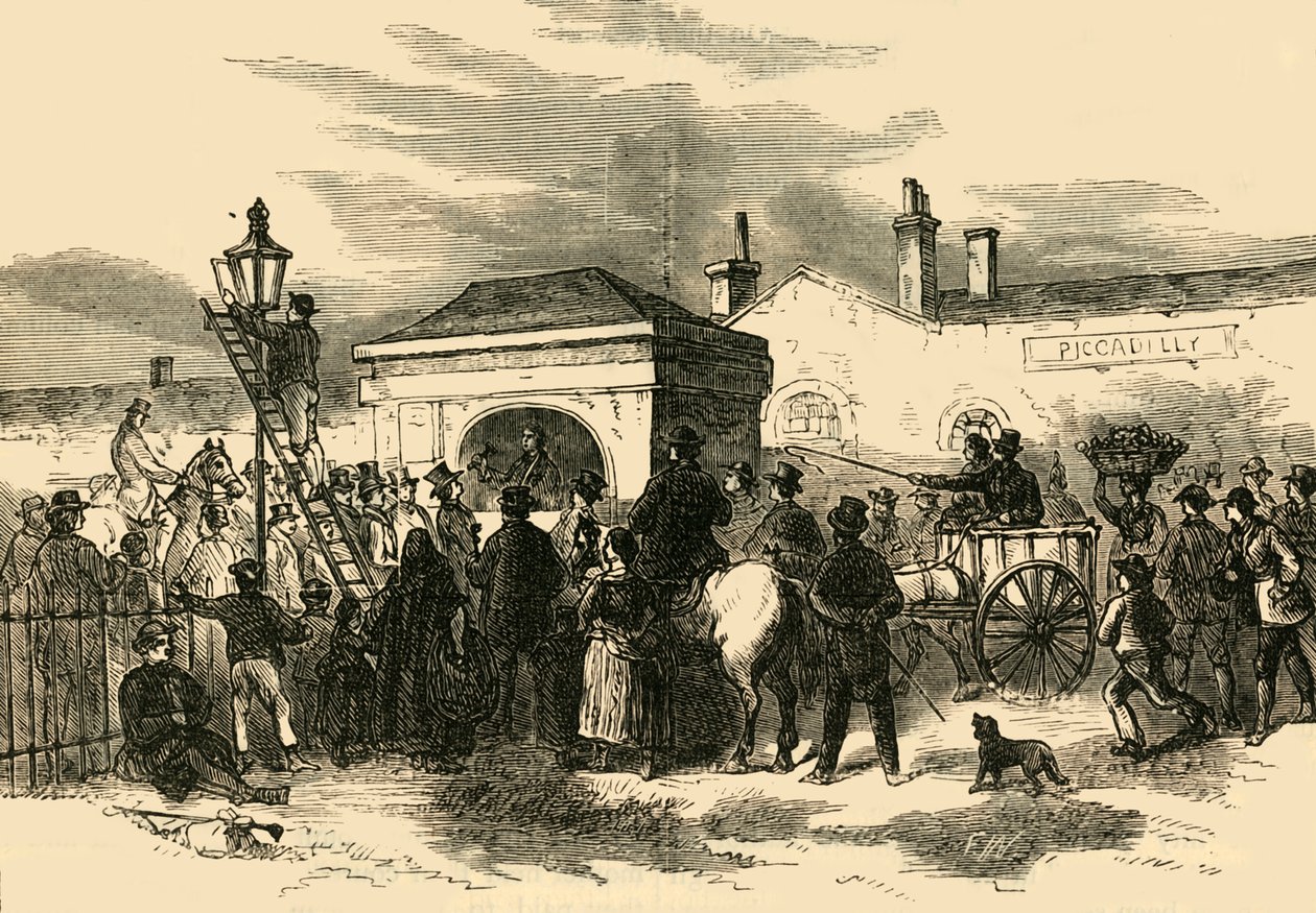Hyde Park Turnpike, c1876, myynti. tekijältä Unbekannt