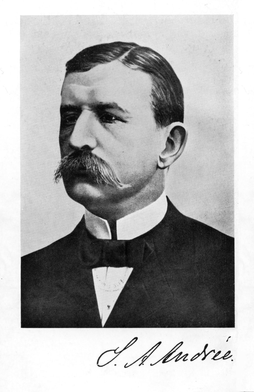 Salomon August Andree, ruotsalainen insinööri ja lentonautti, 1931 tekijältä Unbekannt