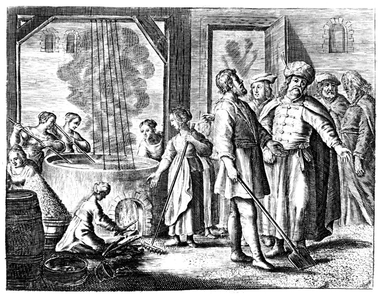 Salt Works, Amsterdam, 1660 tekijältä Unbekannt