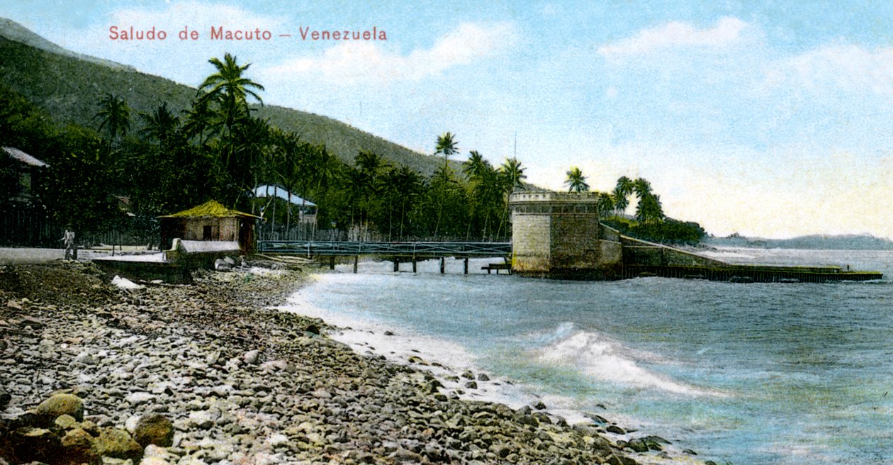 Terveisiä Macutosta, Venezuelasta, 1909 tekijältä Unbekannt