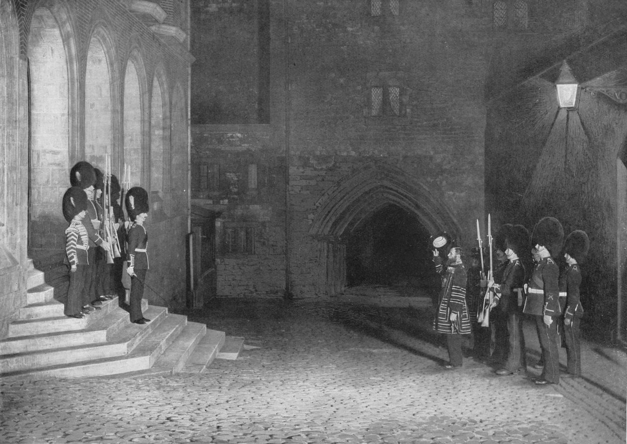 Kuninkaiden avaimien tervehdys Lontoon Towerissa, vuodelta 1903 1903 tekijältä Unbekannt