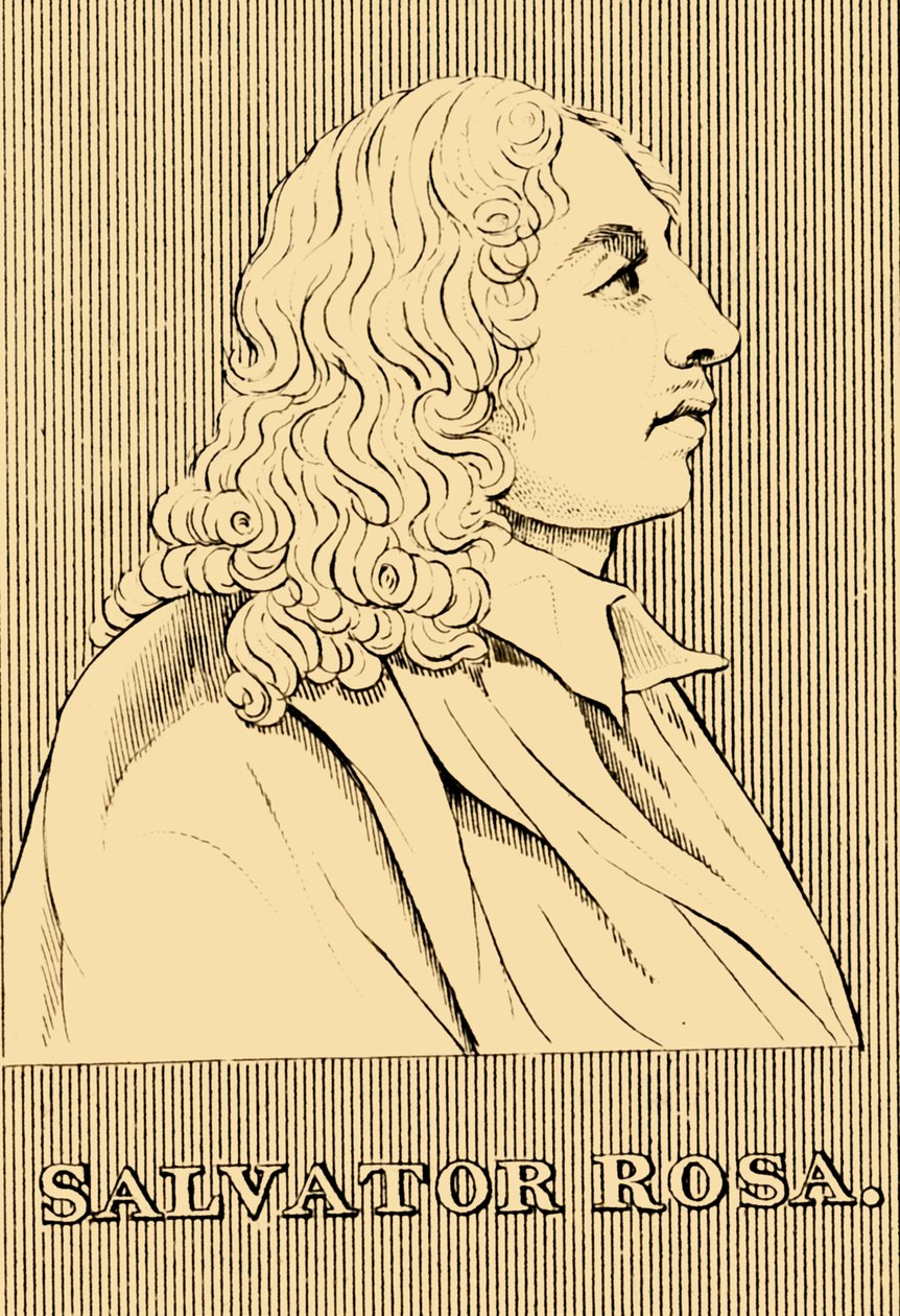 Salvator Rosa, 1615-1673, 1830. tekijältä Unbekannt