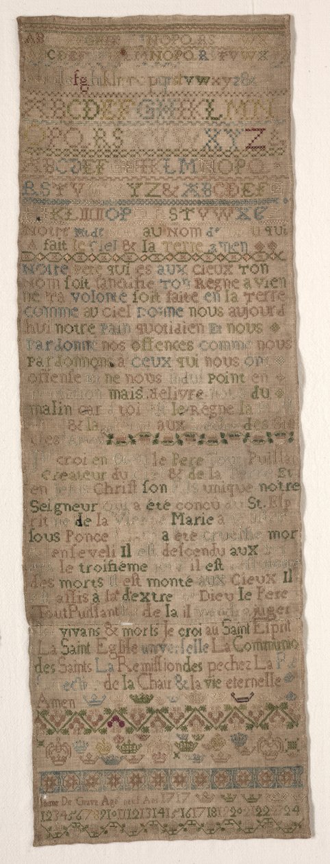 Näytteenotto, 1717. tekijältä Unbekannt