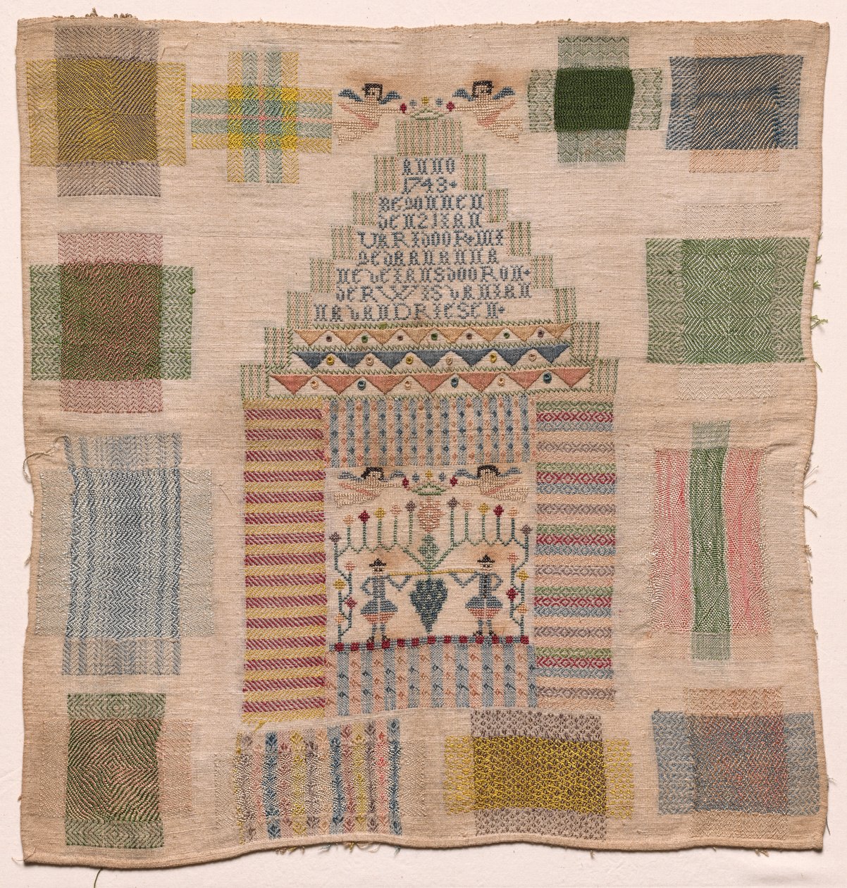 Näytteenotto, 1743. tekijältä Unbekannt