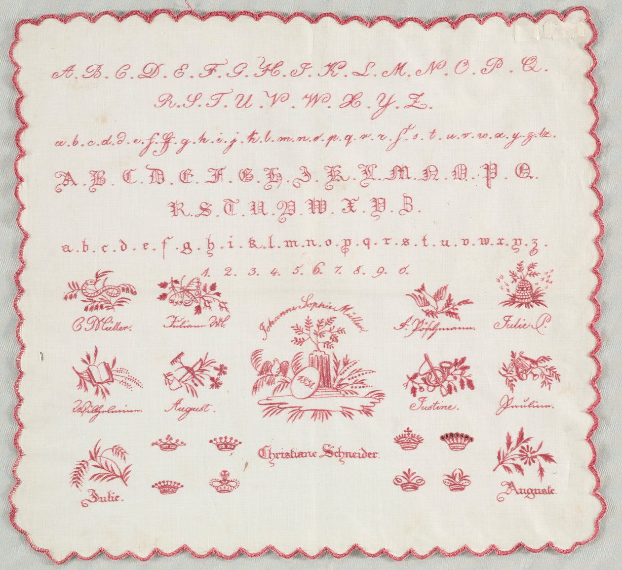 Näytteenotto, 1831. tekijältä Unbekannt