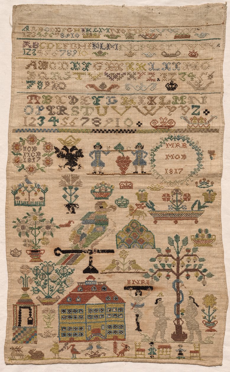 Sampler-fragmentti, 1817. tekijältä Unbekannt