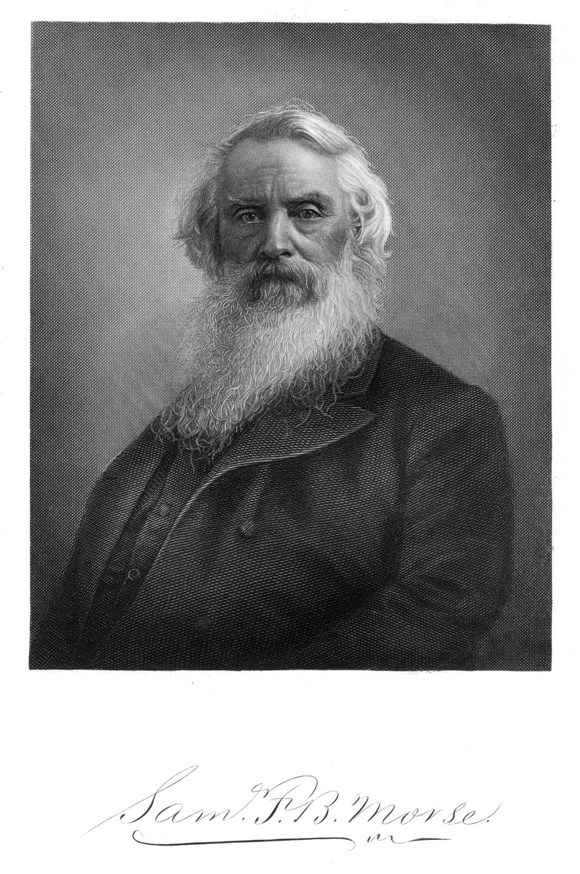 Samuel Finley Breese Morse, yhdysvaltalainen taiteilija ja keksijä, 1896 tekijältä Unbekannt