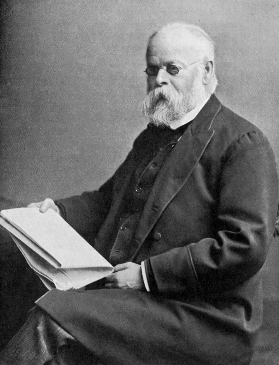 Samuel Plimsoll, brittiläinen poliitikko ja sosiaalinen uudistaja 1800-luvun lopulla tekijältä Unbekannt