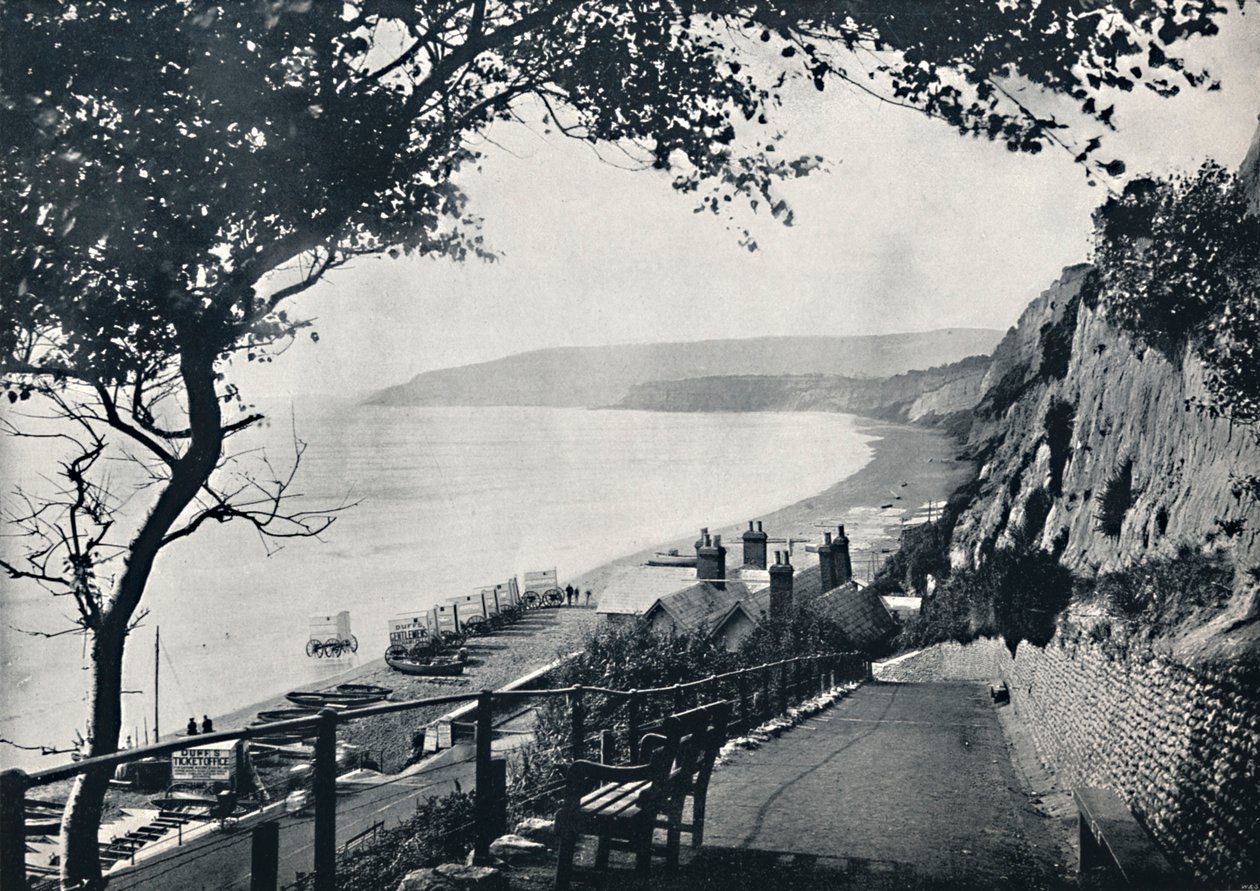 Sandown - The Bathing Beach, 1895 tekijältä Unbekannt