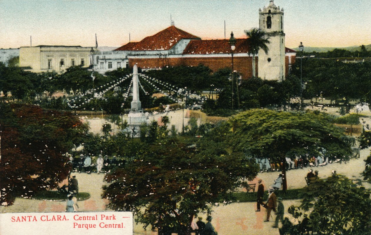 Pyhä Clara. Central Park - Central Park, 1910 tekijältä Unbekannt