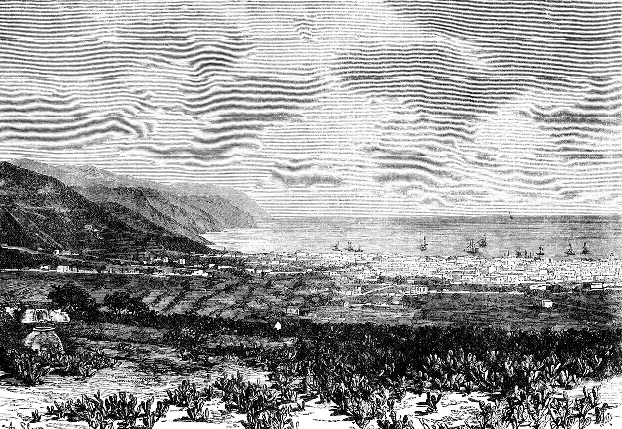 Santa Cruz, Teneriffa, Espanja, 1895 tekijältä Unbekannt