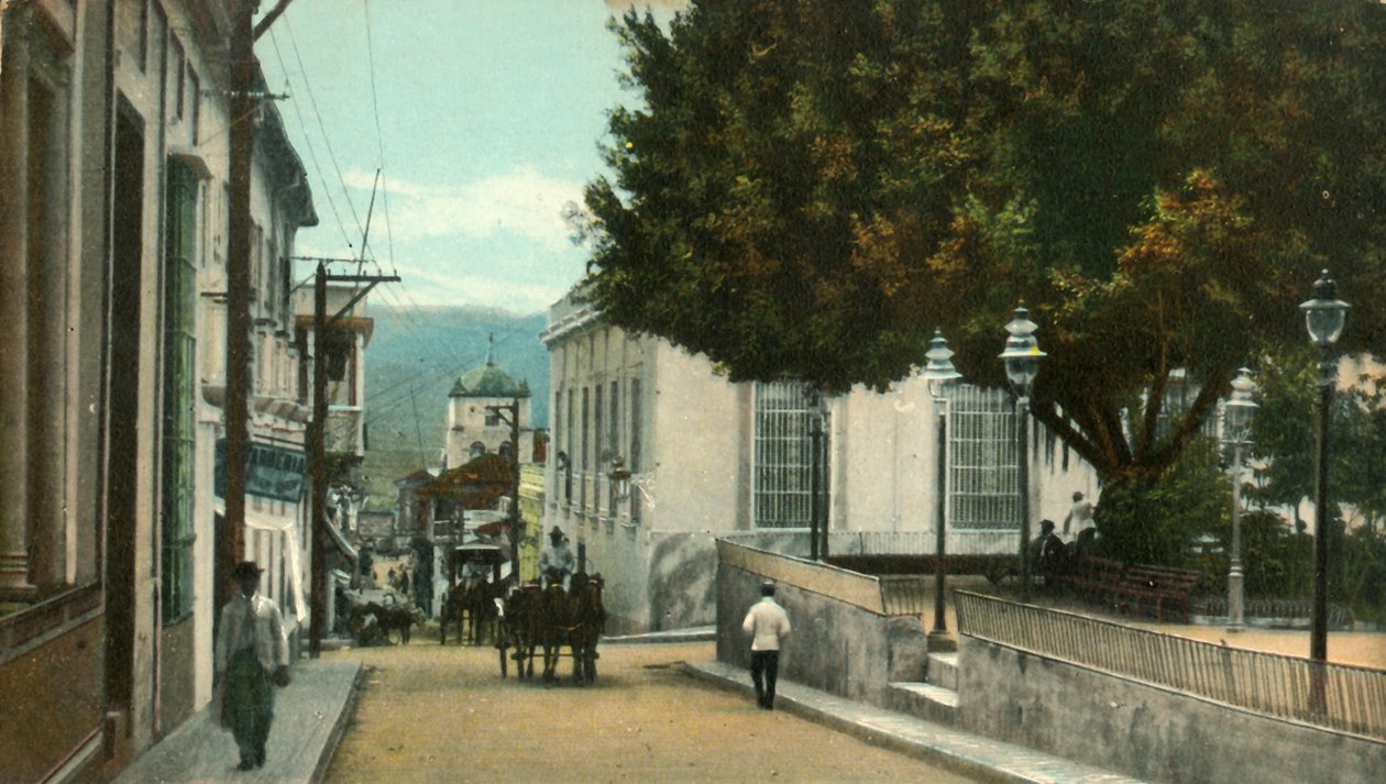 Santiago de Cuba - Santo Tomas -katu, 1907. tekijältä Unbekannt