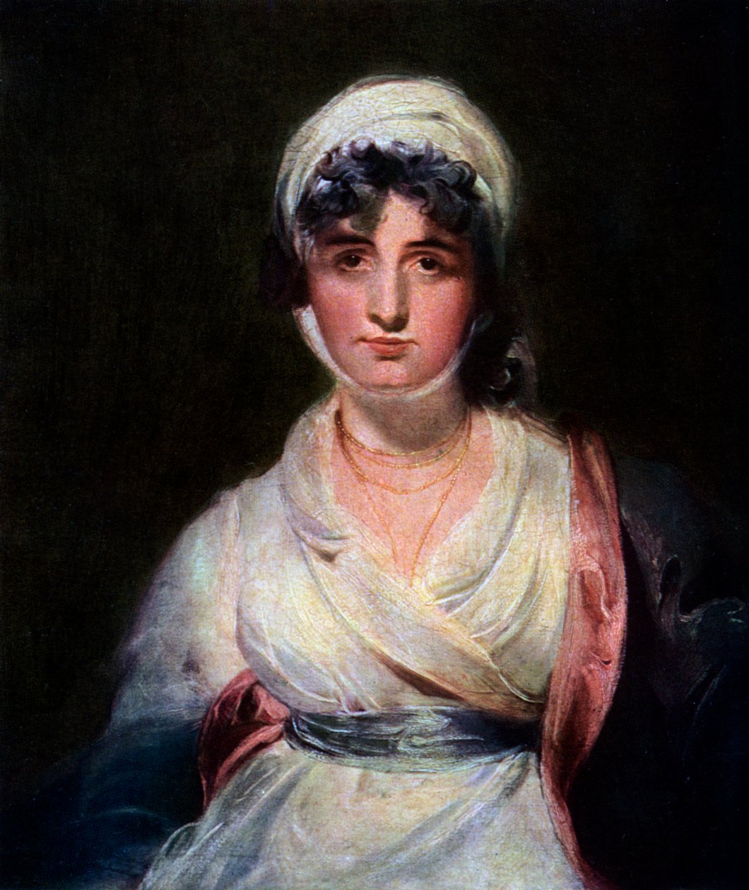 Sarah Siddons 1755-1831, englantilainen näyttelijä, 1911-1912 tekijältä Unbekannt
