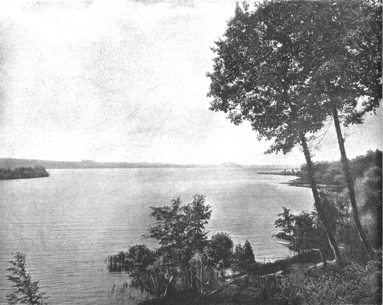 Saratoga Lake, Saratoga, New Yorkin osavaltio, Yhdysvallat, 1900. tekijältä Unbekannt