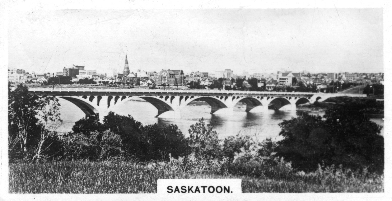 Saskatoon, Keski-Saskatchewan, Kanada, 1920-luku tekijältä Unbekannt