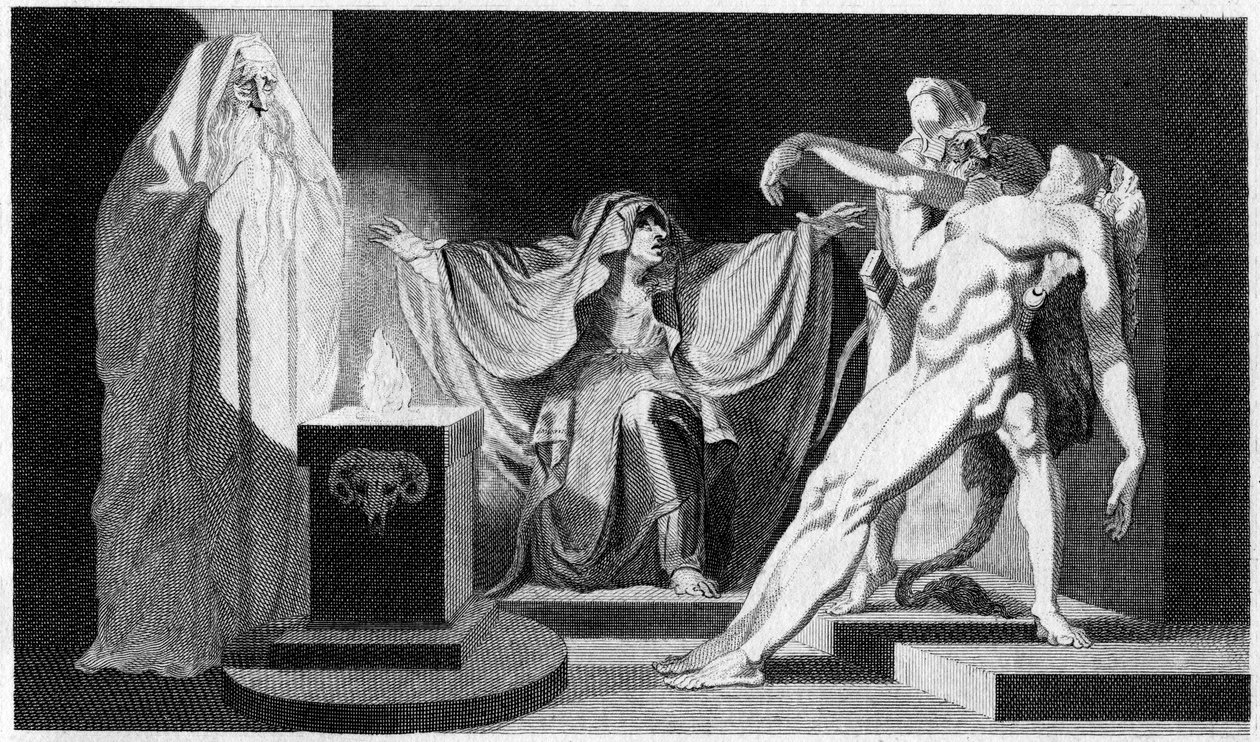 Saul ja Endorin noita, 1792 tekijältä Unbekannt